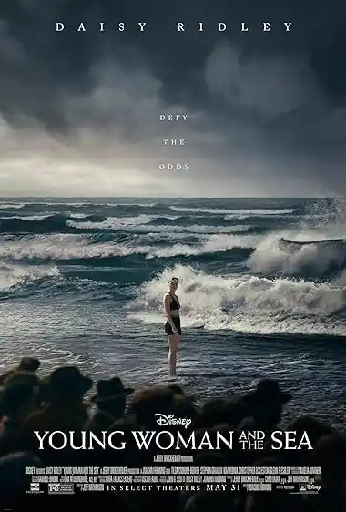 Young Woman and the Sea (2024) Poster