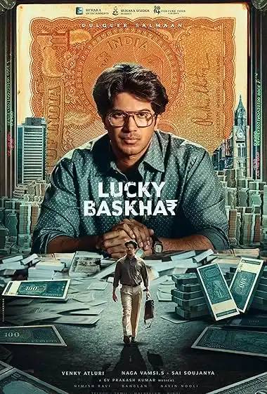 Lucky Baskhar (2024) Movie Poster